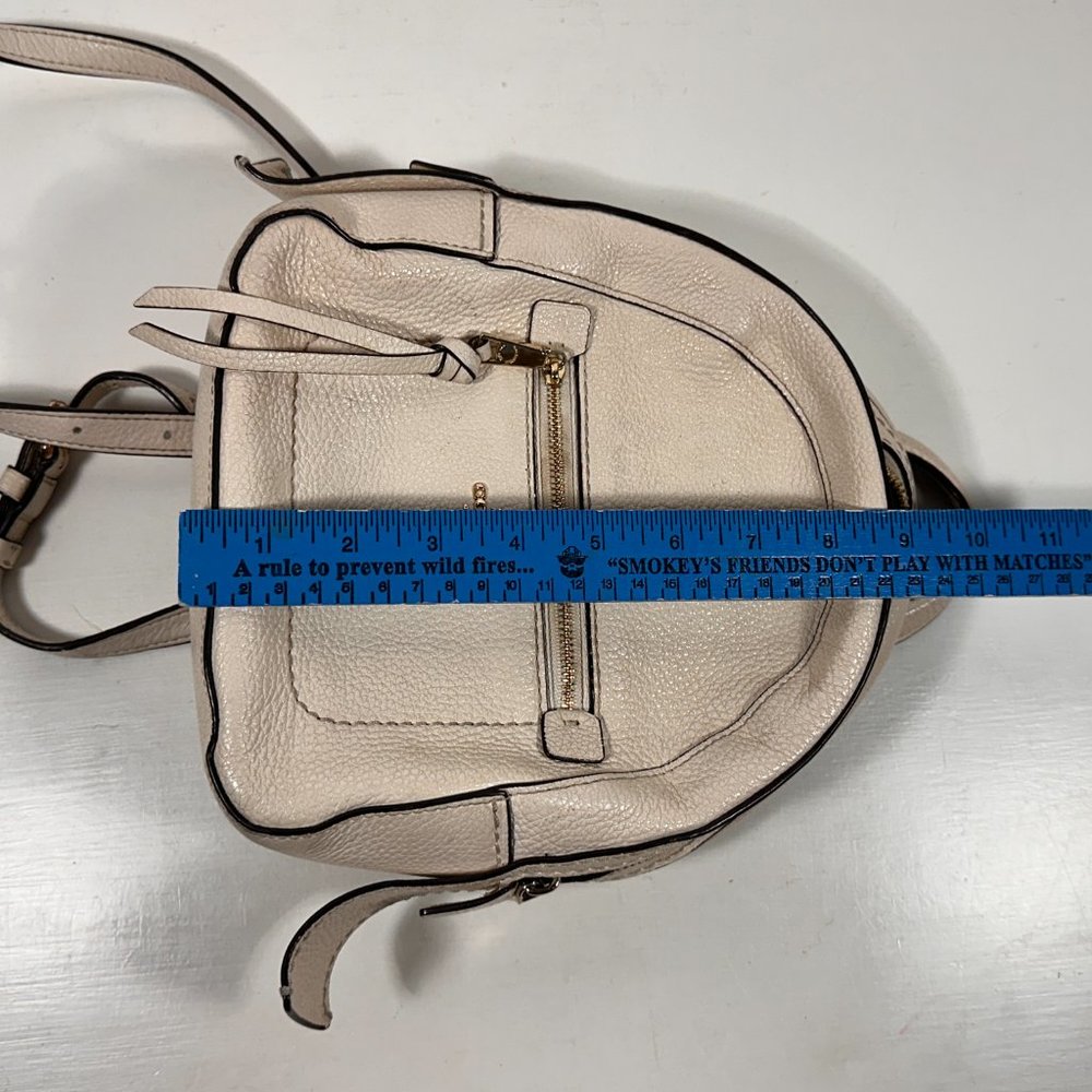 Coach (F30530) Andi Cream White Leather Convertible Backpack - Picture 9 of 9